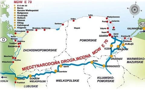 Przyjadą do Tolkmicka w sprawie wodnej drogi