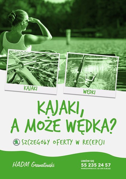 HADM Gramatowski – Rowery, wędki a nawet kajaki w salonie SKODY