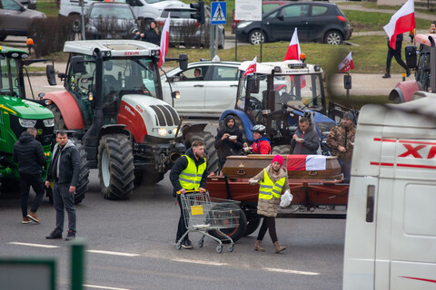 Potrzebujemy konkretnych rozwiązań. Rolnicy protestowali na ulicach Elbląga