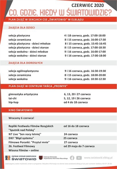 Kino Światowid wraca po przerwie