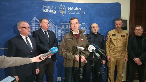 Wojewódzki sztab kryzysowy w Elblągu