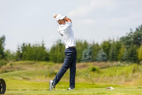 Krzysztof Sosnowski, golfowy wicemistrz Polski juniorów. Zamiast rywalizacji stawiam na koncentrację