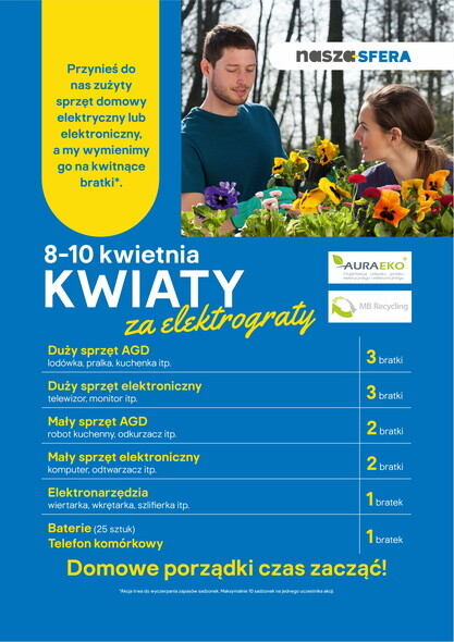 W Castoramie za elektrograty dostaniesz kwiaty! Czekamy 8-10 kwietnia
