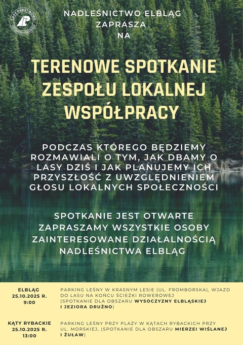 Leśnicy zapraszają na spotkanie o przyszłości lasów