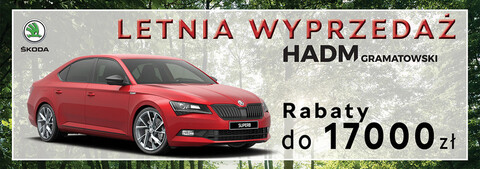 Letnia wyprzedaż w Salonach HADM Gramatowski - Skoda i Citroen!