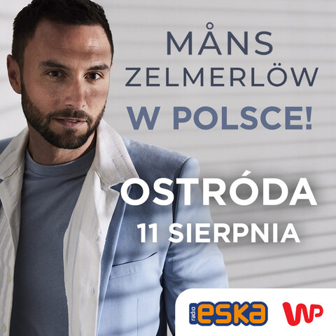 Måns Zelmerlöw w Polsce! Nie przegap koncertu w Ostródzie