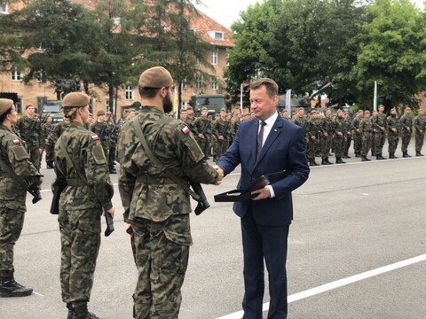 Terytorialsi uroczyście przysięgali