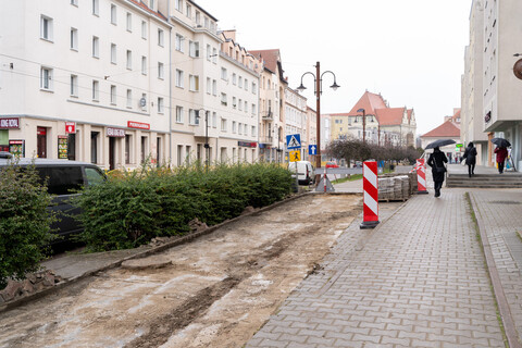 Na 1 Maja trwają prace