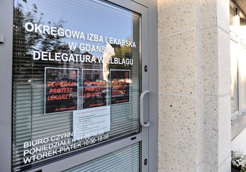 Popierają protest rezydentów, będzie pikieta