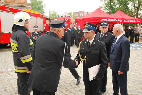 Nagrody i awanse dla strażaków