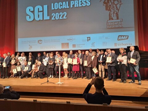 Dziennikarz portElu z nominacją do Local Press