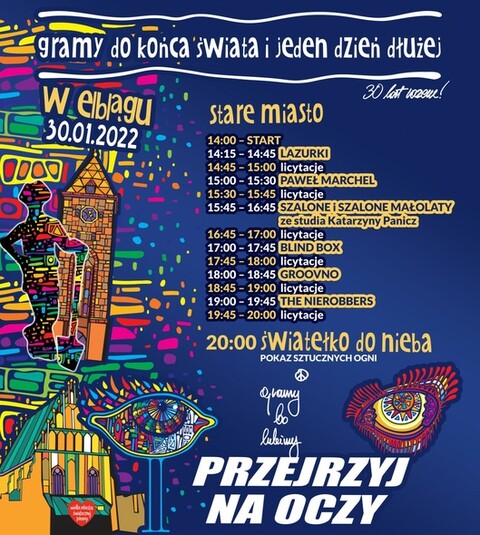 Nareszcie weekend: finał WOŚP, Ice Party i zimowe szaleństwo na starówce