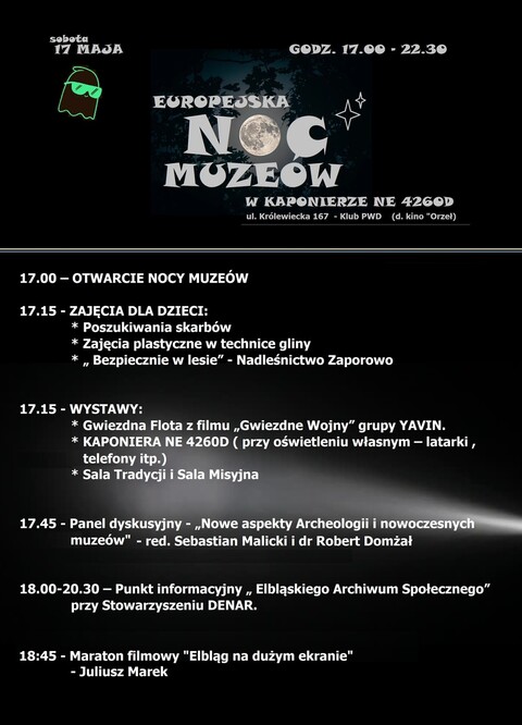 Noc Muzeów w Kaponierze