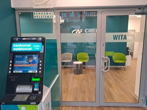 Nowoczesna placówka Credit Agricole w Elblągu już otwarta