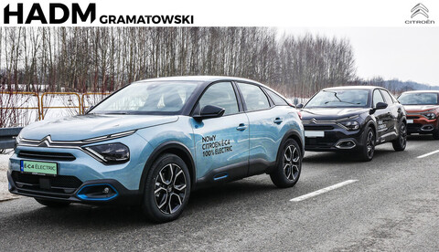 Nowy Citroën ë-C4 - 100% ëlectric w salonie Citroëna HADM Gramatowski w Elblągu.