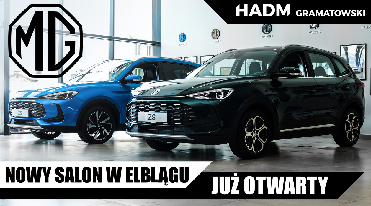 Nowy salon MG HADM Gramatowski w Elblągu już otwarty