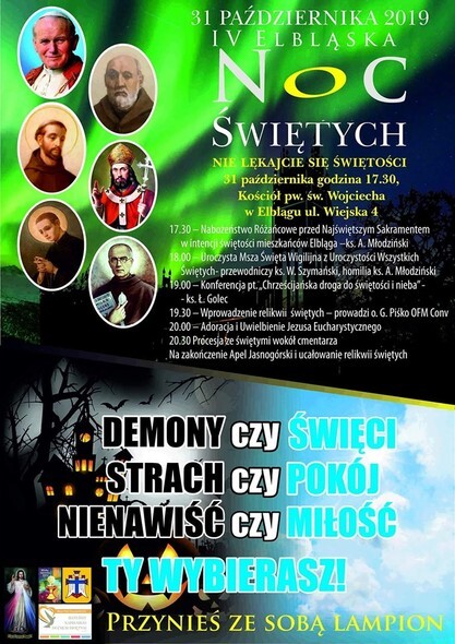 O przemijaniu, oswajaniu śmierci i elbląskiej nocy świętych
