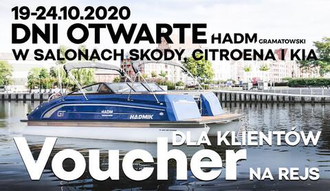 Od 19.10 do 24.10 – Dni Otwarte w salonach HADM Gramatowski!