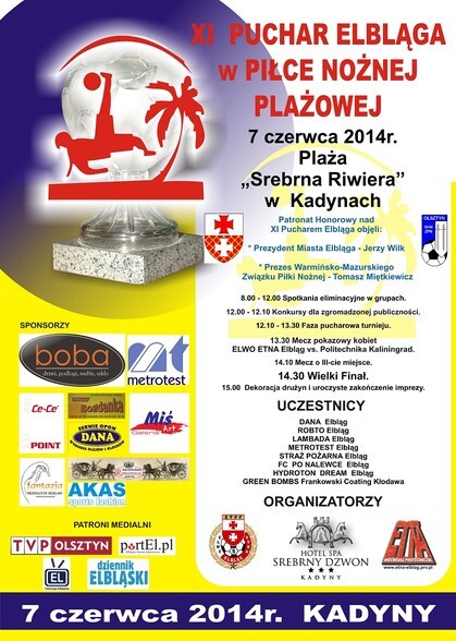 Piłkarskie emocje na plaży w Kadynach