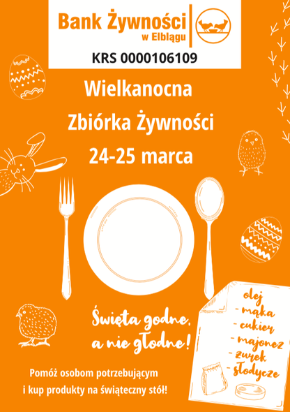 Przed nami Wielkanocna Zbiórka Żywności