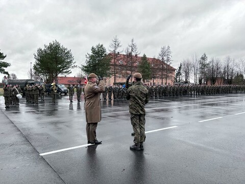 Przysięga na koniec szkolenia