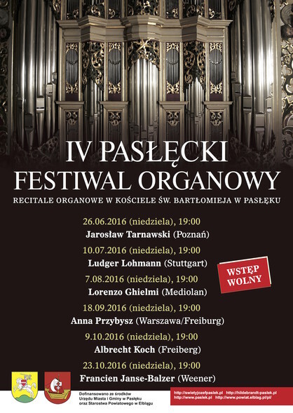 Recital Ludgera Lohmanna w Pasłęku