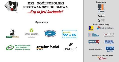 Rozkochany festiwal sztuki słowa