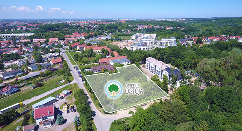 Rusza budowa nowego osiedla z widokiem na panoramę Elbląga