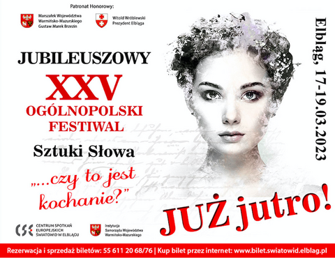 Rusza XXV Ogólnopolski Festiwal Sztuki Słowa „…czy to jest kochanie?”