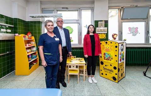 Serenadowy kącik zabaw powstał w szpitalu wojewódzkim