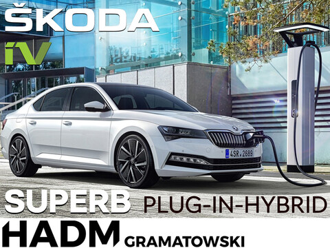 Skoda SUPERBiV: Poznaj różnice pomiędzy hybrydą plug-in, a klasyczną hybrydą