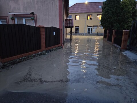 Tolkmicko i Suchacz zalane