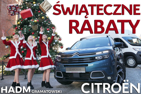 SUV Citroen C5 Aircross z rabatami do 20 000 zł tylko do końca grudnia!