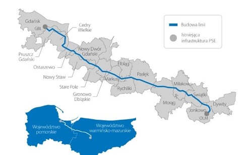 Tą trasą poprowadzą nową sieć wysokiego napięcia