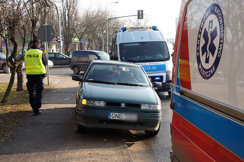 Tysiąclecia: potrącenie na przejściu