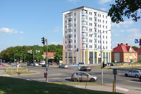 W Elblągu rośnie nowy budynek „Kamienica Marszałka”