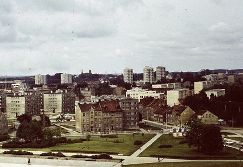 W geograficznym centrum Elbląga (Elbląskie Archiwum Foto)