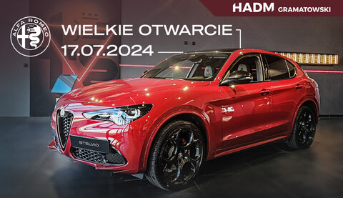 Wielkie Otwarcie Salonu Alfa Romeo HADM Gramatowski - Już 17 Lipca!