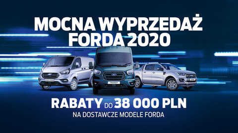 Wyprzedaż rocznika 2020 w Ford Gołębiewski rozpoczęta!