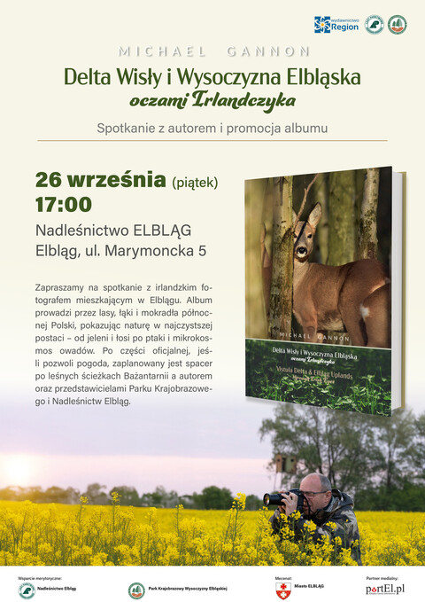 Wysoczyzna Elbląska i nie tylko okiem Irlandczyka