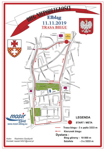 Zapisz się na Elbląski Bieg Niepodległości