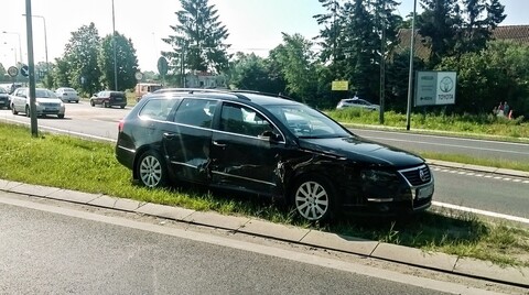 Znów kolizja na obwodnicy