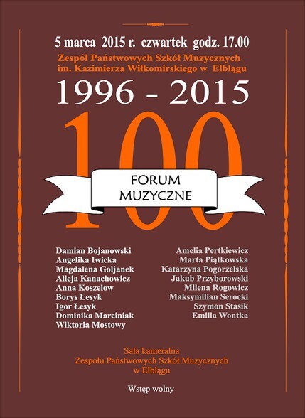 100. Forum Muzyczne