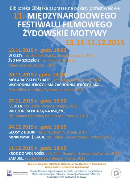 11. Żydowskie Motywy. Pokazy pofestiwalowe