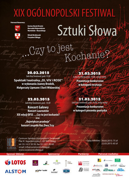 19. OFSS …Czy to jest kochanie?: ona wygrała zaproszenie na spektakl