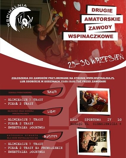 2. Amatorskie Zawody Wspinaczkowe