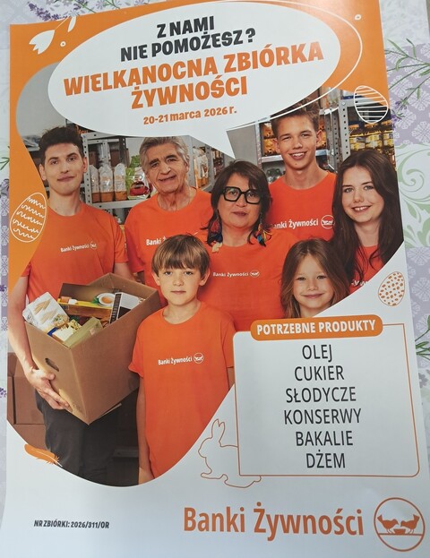 Już 20-21 marca Wielkanocna Zbiórka Żywności