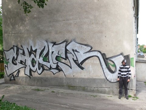 Grafficiarz zatrzymany