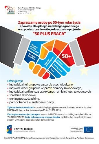 50 plus praca