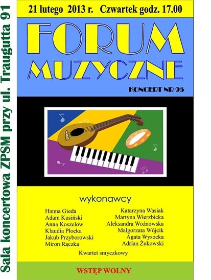 95. Forum Muzyczne